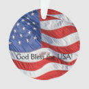 Search for god bless america christmas tree decorations Red white and blue