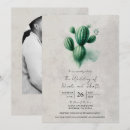 Search for cactus wedding invitations Western