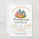 Search for friendsgiving potluck invitations Party