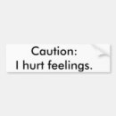 Search for hurt bumper stickers Humour