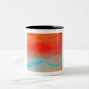 Search for abstract sunset mugs Orange