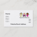 Search for childminder business cards Childcare
