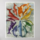 Search for orca posters Watercolor
