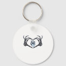 Search for halloween design key rings Skeleton hands