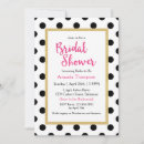 Search for fuchsia and black invitations Gold