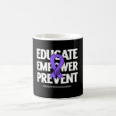 Search for purple ribbon mugs Domestic violence
