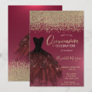 Search for red dress quinceanera invitations Sparkle