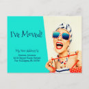 Search for woman moving postcards New home