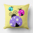 Search for ladybug cushions Ladybirds