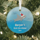 Search for baby shark christmas tree decorations Animal