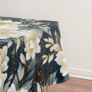 Search for blue and gold tablecloths Black