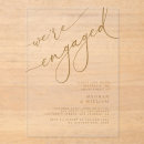 Search for acrylic party invitations Minimalist