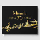 Search for music guest books Gold