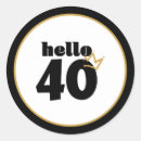 Search for milestone birthday stickers Glam