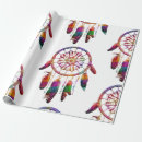 Search for dream catcher wrapping paper Indian