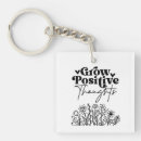 Search for positive thoughts key rings For her