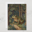 Search for vintage frogs invitations Woodland