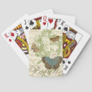 Search for insect design playing cards Floral