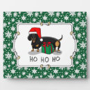 Search for funny christmas plaques Dog