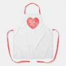 Search for happy heart aprons Pink