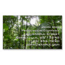 Search for rainforest business cards Tropical