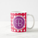 Search for purple polka dot mugs White