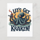 Search for kraken postcards Funny