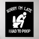 Search for funny toilet posters Poop