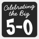 Search for big 50th birthday stickers Fifty