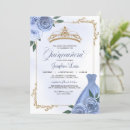 Search for cinderella blue invitations Gown
