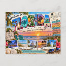 Search for welcome to florida postcards Sunshine state