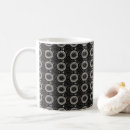 Search for black and white floral mugs Drawing