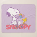 Search for charlie brown blankets Snoopy and woodstock