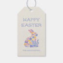 Search for happy easter gift tags Floral