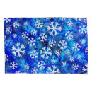 Search for snowflake pattern pillowcases Illustration