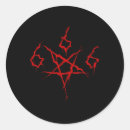 Search for satanic pentagram stickers Devil
