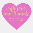 Search for hot pink gold stickers Typography