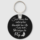 Search for butterfly quote key rings Women