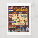 Search for cartoon maps postcards United states