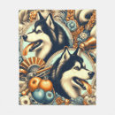 Search for siberian husky blankets Dog