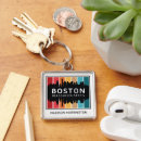 Search for silhouette square key rings Colourful