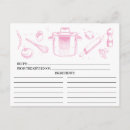 Search for kitchen recipes postcards Pink