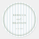 Search for green border stickers Vintage