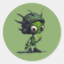 Search for cool alien stickers For kids