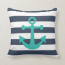 Search for navy and turquoise cushions Nautical
