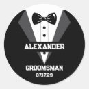 Search for groomsman stickers Best man