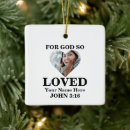 Search for christian christmas tree decorations Bible verse