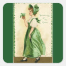 Search for vintage irish stickers Green