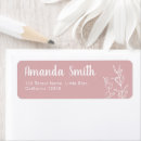 Search for spring summer return address labels Pink