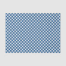 Search for blue gingham tissue paper Plaid